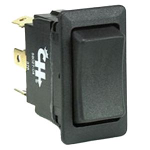 Weather-Resistant Rocker Switch – SPDT, On-Off-On, 3 Blades