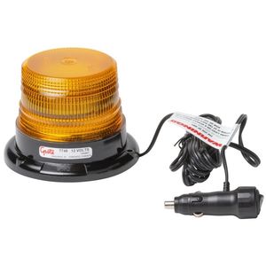 SignalAlert™ Mighty Mini Mag-Mount LED Strobe Light w/ Cig Plug - Class III, 12V, 90FPM