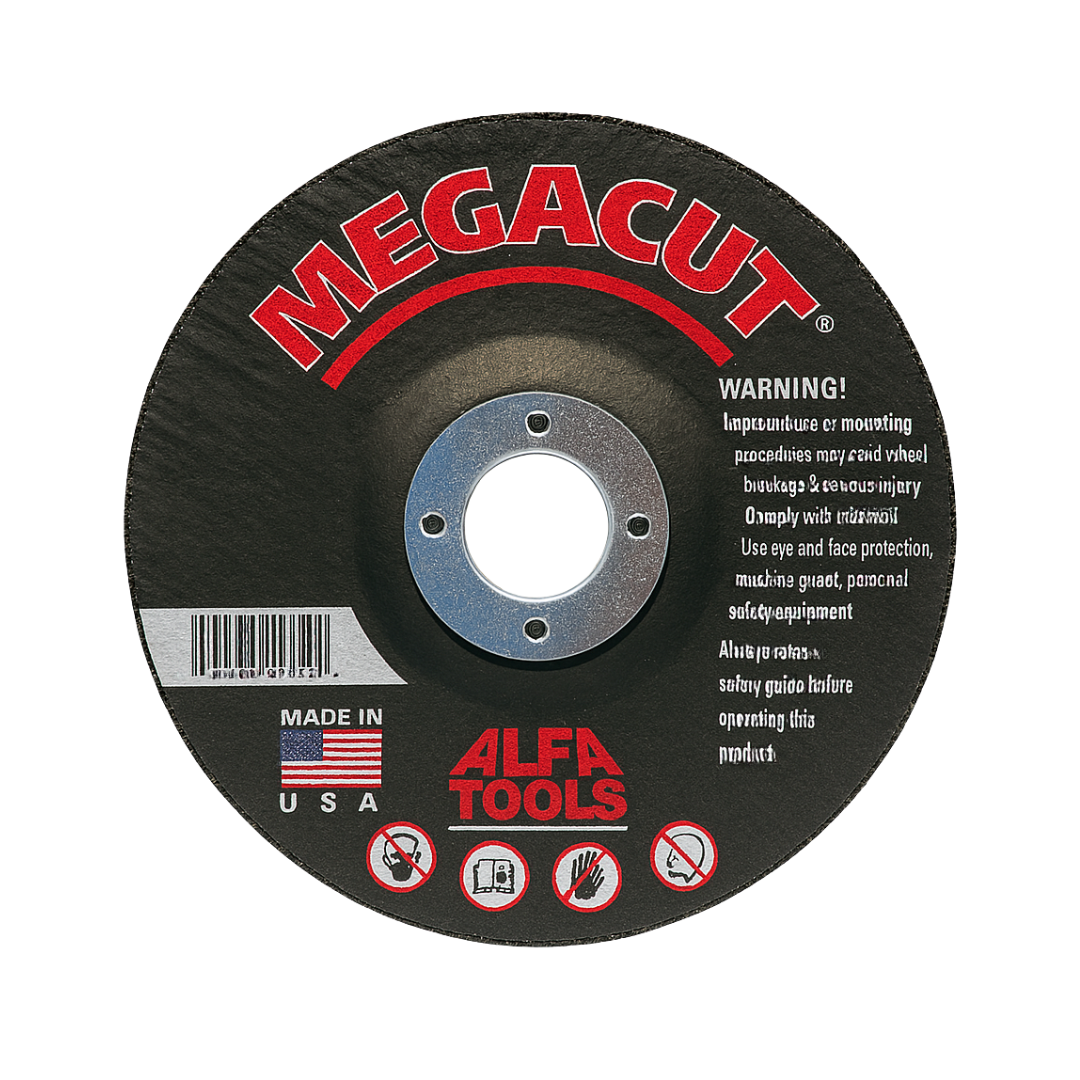 4" x 1/16" x 3/8" Reinforced Cut-Off Wheel – Type 1 Flat – Bulk Pack