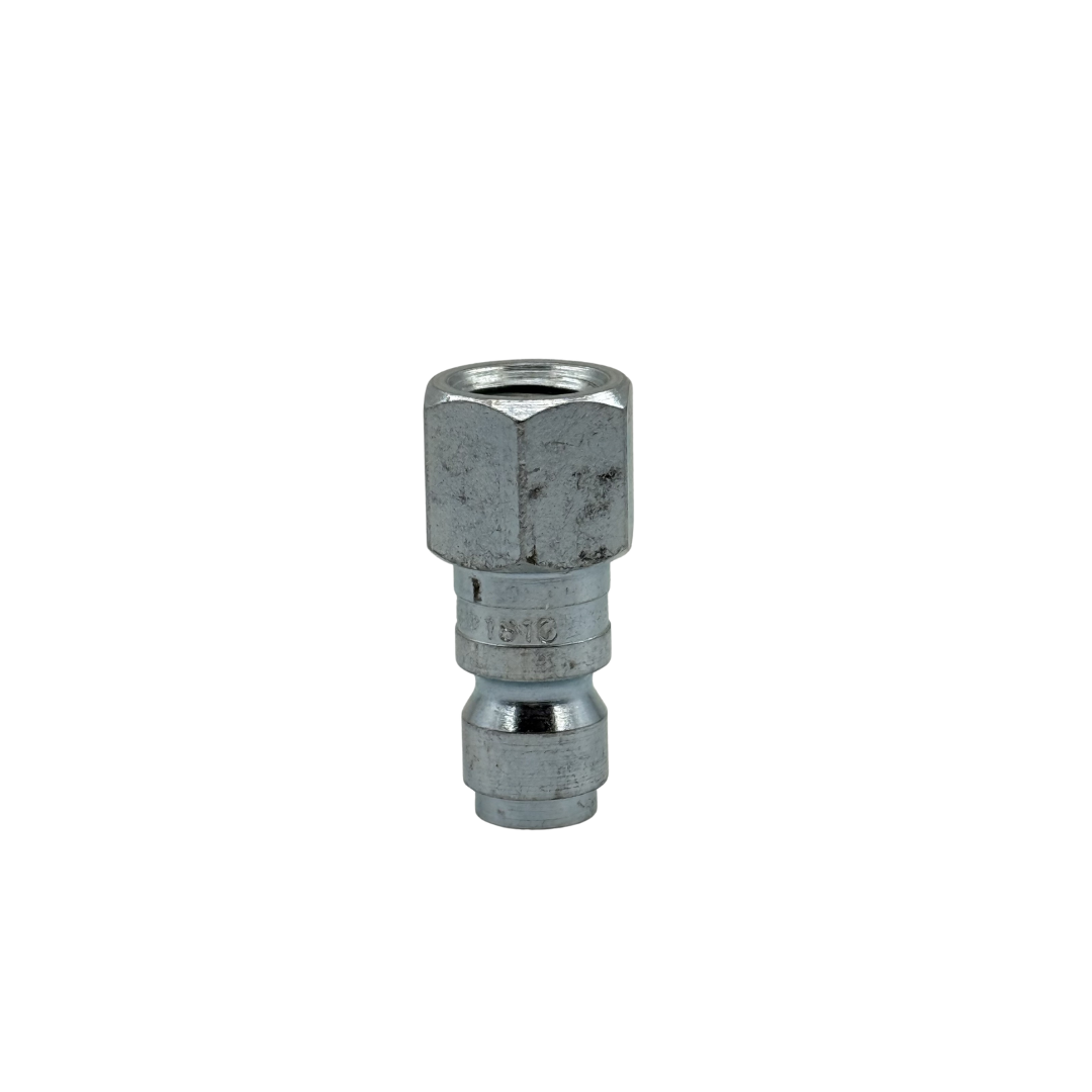 P-Style Pneumatic Plug — 1/4 in Female NPT, 3/8 in Basic Flow, Steel, 300 psi, 68 SCFM (1810)