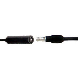 1-Way 1 Pin 12" Molded Continuous Loop Trailer Connector