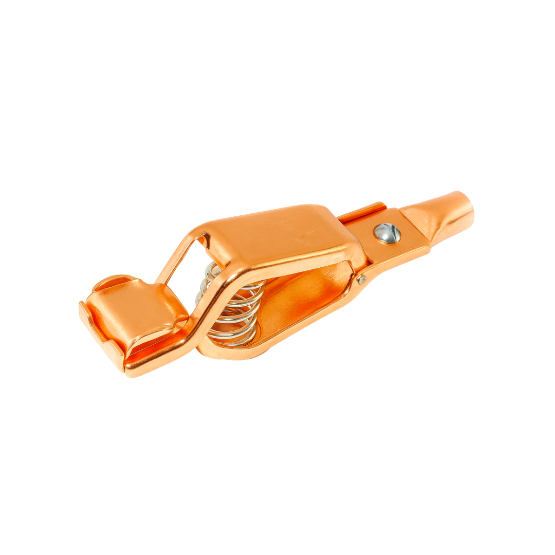Heavy Duty Copper Clip for Grounding Applications