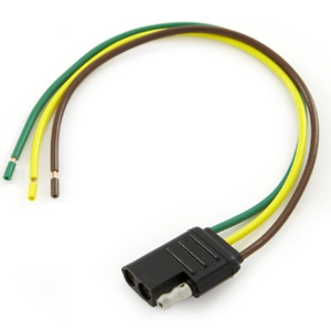 3-Way 8" Molded Car-End Trailer Connector Pigtail