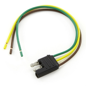 3-Way 12" 14 GA Molded Trailer Connector