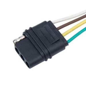 4-Way Flat 72" 16 GA Car-End Trailer Connector