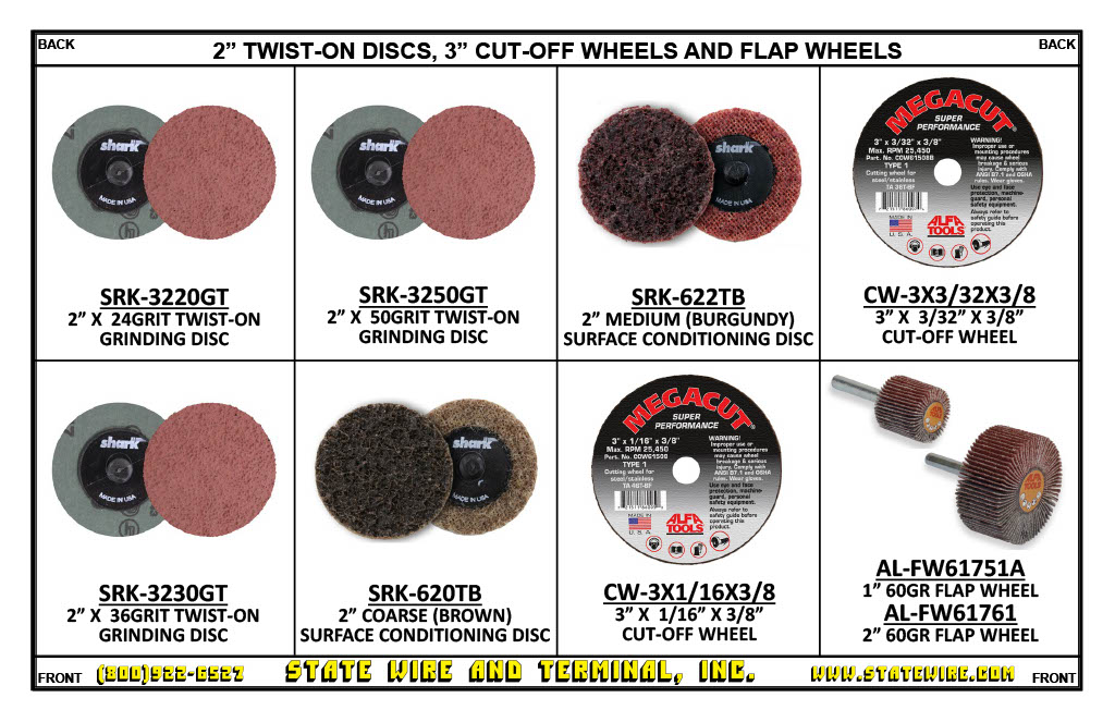Abrasive Discs and Wheels Kit