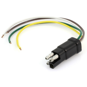 4-Way 8" Molded Trailer-End Square Connector
