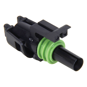 1-Cavity Weatherpack Shroud Pigtail w/ Female Term