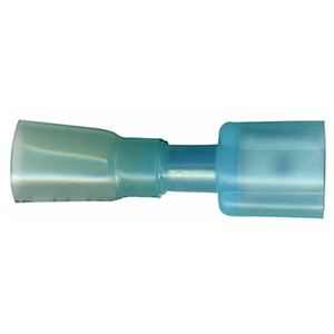 Male Quick Disconnect with Shrink Tubing