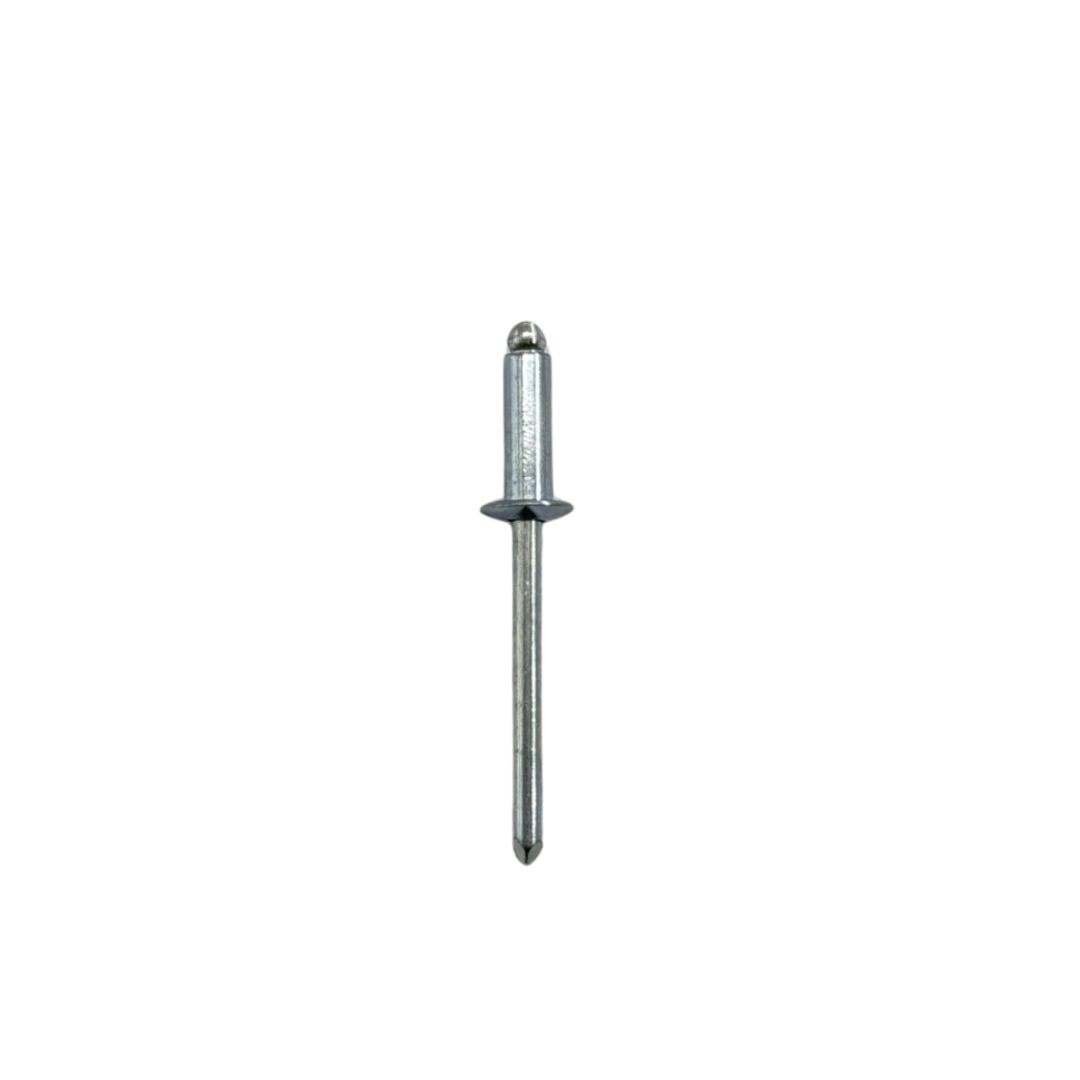 Steel Large-Flange Blind Rivet 1/8-in Dia