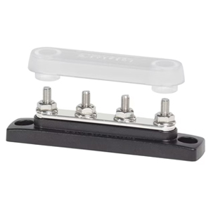 Common 100A Mini BusBar - 4 Gang with Cover
