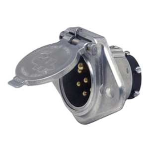 7-Pole Plug with Cable Protector