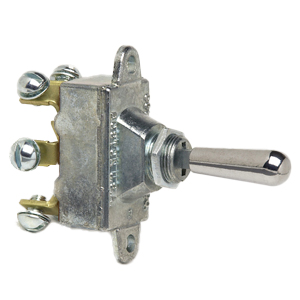 Extra Heavy Duty Toggle Switch – DPDT, On-Off-On, 6 Screws