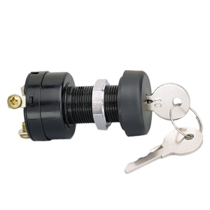 Marine Ignition Starter Switch with Keys – 3 Positions, 3 Screws