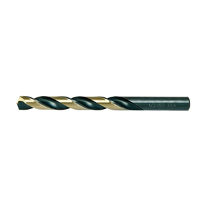 DBDF-11 – #11 Gauge Blitz Bits® Premium High-Speed Steel (HSS) Jobber Drill Bit, Black Oxide and Gold Finish