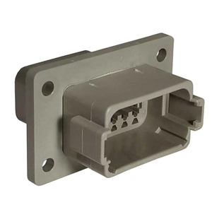 Deutsch Receptacle Connector with Flange - 12-Way - DT Series