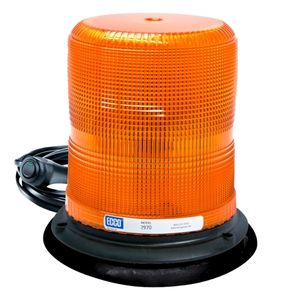 Pulse® II Aluminum-Based LED Strobe Beacon w/ Cig Plug and Pulse8 Flash Patterns - Class I, 12-24V (Amb)