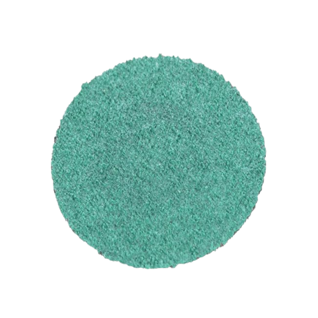 Disc – 2 Inch Diameter, 40 Grit, Green, 25 Discs per Box