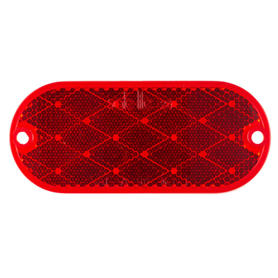 Stick-On Oval Reflector