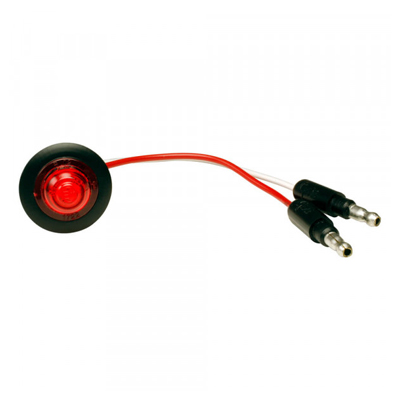 MicroNova® Dot LED Clearance Marker Light - Red with Grommet