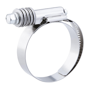 Lined Partial Stainless Hose Clamp 13/16" – 1-1/2"