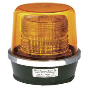 Perm-Mount Double-Flash Strobe Light w/ Inner Lens and Dust Cover - 12-24V, 75FPM (Amb)