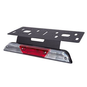Clamp & Gasket-Mount 19" Platform for 3rd Brake Light on Ford F-150 Vehicles
