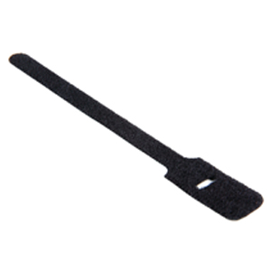 Hook-and-Loop Grip Tie 6" – 40 lb Tensile Strength (Black)