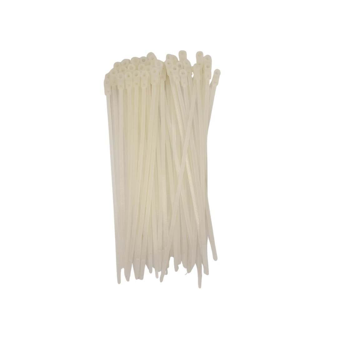 Nylon Cable Tie with Mounting Hole 11.5" - 50 lb Tensile Strength (Natural)