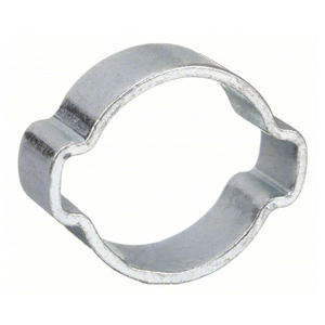 Double Ear Zinc-Steel Hose Clamp 1"
