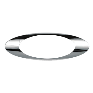 Chrome Bezel for Panelite® Millenium® Series Mrkr/Clrnc Lights