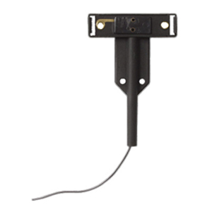 Optronics® Black Surface Mount Fender Bracket With Self Grounding Single Wire Plug, Stripped Wire End