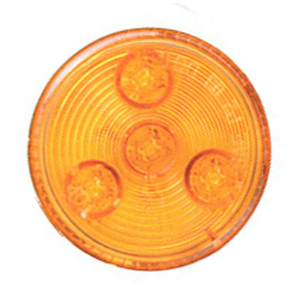 Optronics® Amber 2" Round Sealed Marker or Clearance Light