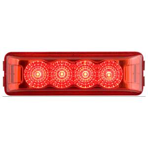 LED Miro-Flex™ Red Marker/Clearance Light - MCL63 Series