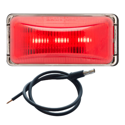 Optronics® PC Rated Red Marker/Clearance Light Kit - AL91 Series