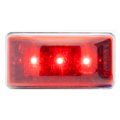 Optronics® LED Red Marker/Clearance Light - Self Grounding - MCL95 Series