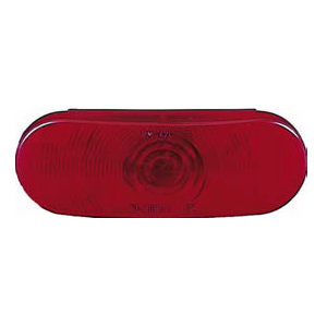 Optronics® 6" Oval Red Light