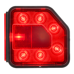 Optronics® 8-LED Combination Tail Light With 3 LED License Illuminator - Driver Side
