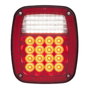 Optronics® LED Combination Stop/Turn/Tail/Back-Up/License Light - Driver Side