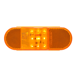 Optronics® LED E2 Rated Side Turn Signal/Marker Light, Recess Mount, Weathertight Connection