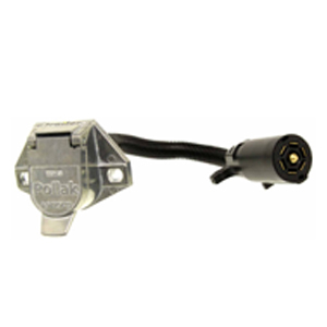 7-Way RV Plug To 7-Way Trucking Socket