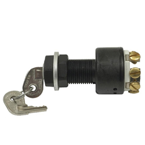 Marine Ignition Starter Switch with Keys – 3 Positions, 6 Screws