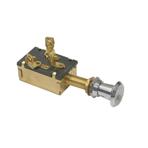 Marine Push-Pull Switch – Off-On-Both On, 3 Screws