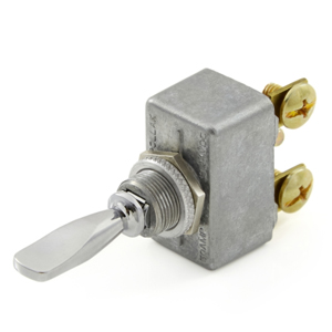 Heavy Duty Momentary Toggle Switch – SPDT, (On)-Off-(On), 3 Screws
