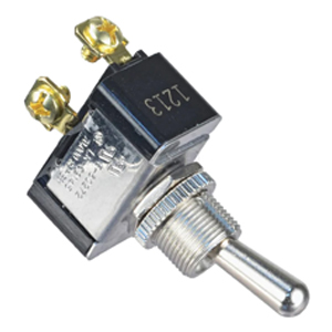 Momentary Toggle Switch – SPST, (On)-Off, 2 Screws