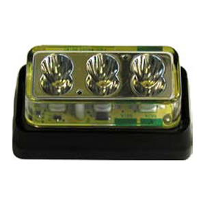 Peterson® Amber LED Strobe Light Alternating Flash Pattern