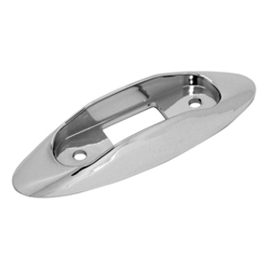 Peterson® Oblong Chrome Bezel, Decorative
