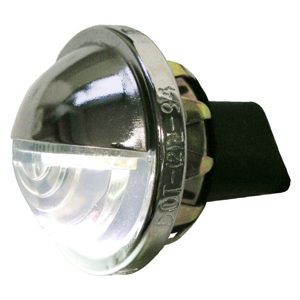 Peterson® LED License and Utility Light, Chrome