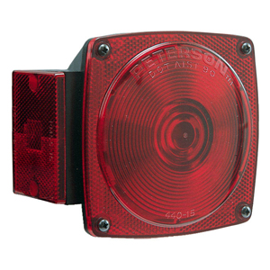 Peterson® Under 80" Submersible Combination Rear Light with License Light