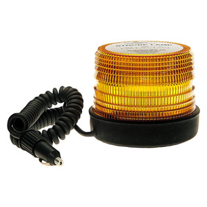 Peterson® 2 Joule Single Flash Amber Strobe Beacon, Magnetic with Plug